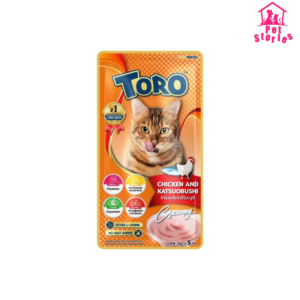 Toro Chicken With Katsuobushi Puree Cat Treats (5x15g)