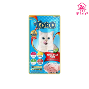 Toro Toro Lickable Treat Tuna Plus Fiber (5*15g)