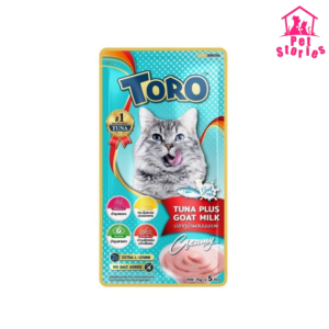 Toro Toro Lickable Treat Tuna Plus Goat Milk (5x15g)