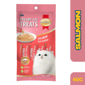 SmartHeart Creamy Salmon Cat Treats 60g