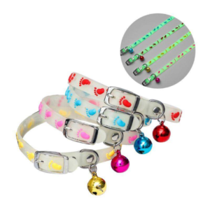 Adjustable Print Radium Cat Collar