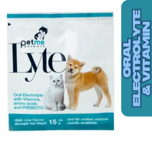 Petme Lyte Oral Electrolyte with Vitamins 15g