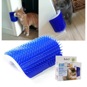 Cat Self Groomer Brush with Catnip