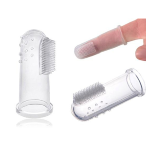 Silicone Pet Finger Toothbrush For Cat & Dog