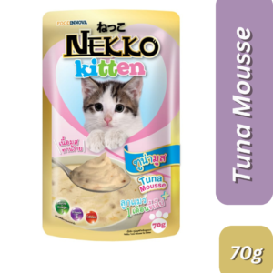 Nekko Kitten Cat Pouch Tuna Mousse 70g