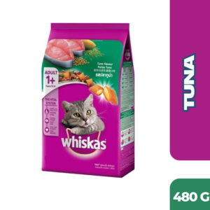 Whiskas Dry Cat Food Adult 1+ Tuna 480g