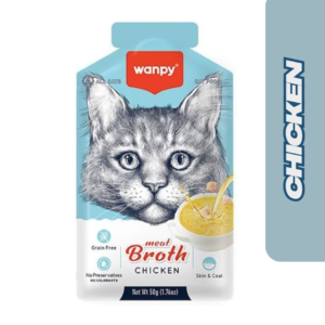 Wanpy Meat Broth Chicken for Cats 50g