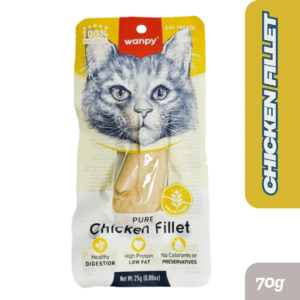 Wanpy Pure Chicken Fillet Cat Treat 25g