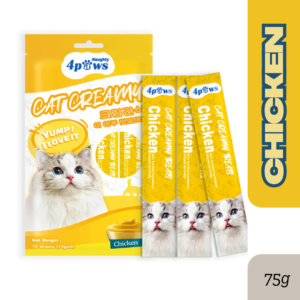 4Paws Cat Creamy Treat Chicken (5×15g)