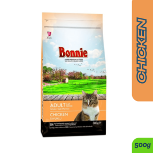 Bonnie Adult Cat Food Chicken 500g