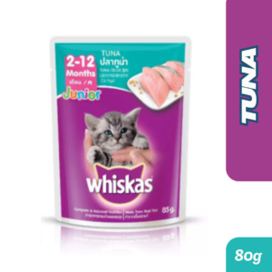 Whiskas Pouch Kitten Tuna 80gm