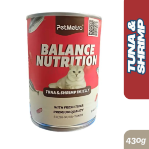 Pet Metro Cat Can Food Tuna And Shrimp in Jelly 430gm