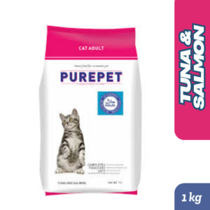 PurePet Adult Cat Food Tuna and Salmon Flavor 1kg