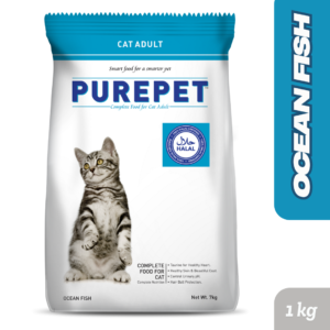 Purepet Adult Cat Food Ocean Fish1kg