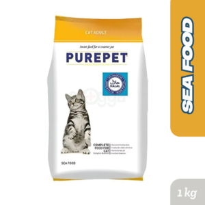 Purepet Adult Dry Cat Food Seafood 1kg