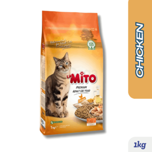 Mito Adult Cat Food Chicken Flavour 1kg