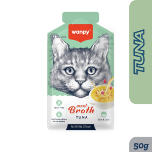 Wanpy Cat Pouch Meat Broth Tuna 50gm