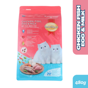 SmartHeart Kitten Chicken Fish Egg and Milk 450g