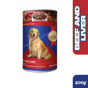SmartHeart Dog Can Beef & Liver 400g