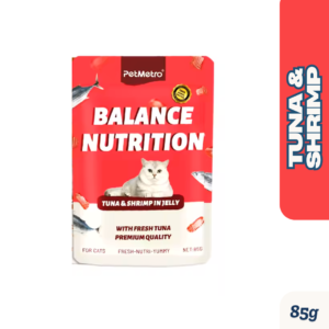 Pet Metro Pouch Tuna & Shrimp In Jelly 85gm