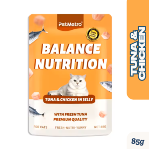 Pet Metro Pouch Tuna And Chicken in Jelly 85gm