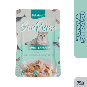 Pet Metro Cat Pouch Tuna + Shirasu 75g