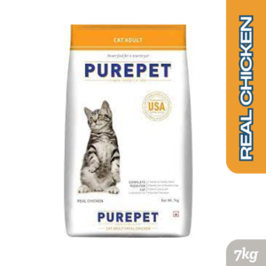 Purepet Adult Dry Cat Food Real Chicken 7kg