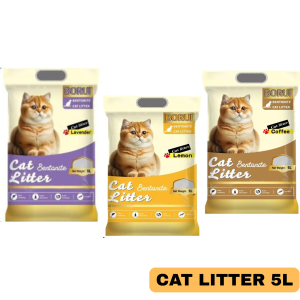 Borui Bentonite Clumping Cat Litter -5L