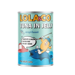 Lola & Co Cat Can Food Tuna in Jelly Adult 400gm