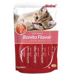Bioline Cat Treats Chicken 15gX6gm