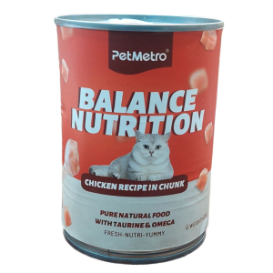 Pet Metro Cat Can Chicken Recipe In Chunk 430g