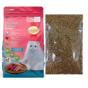 SmartHeart Repack Cat Food Chicken & Tuna 500gm/1kg