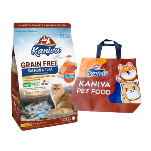 Kaniva GRAIN FREE Cat Food Salmon & Tuna for All Ages 340g/1.2kg/2.5kg