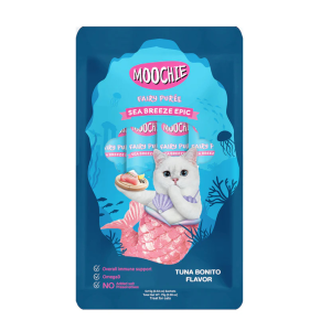 Moochie Cat Treats Fairy Puree Tuna Bonito 5x15g
