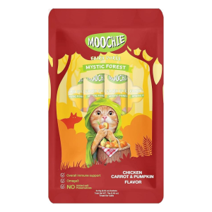 Moochie Treat Chicken Carrot and Pumpkin Flavor 5x15g