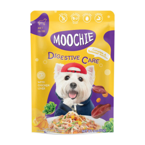 Moochie Adult Dog Pouch Digestive Care Chicken Liver Grain-Free 85g