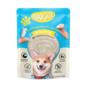 Moochie Dog Pouch Chicken Mousse With Goat Milk 70g |